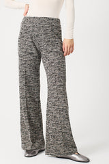 JACQUARD STRAIGHT TROUSERS