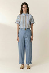 PIALA PLAIN BLUE TROUSERS