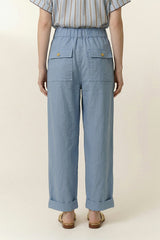 PIALA PLAIN BLUE TROUSERS