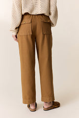 PIALA PLAIN MUSTARD TROUSERS