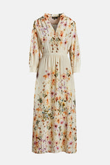 PASTICCINO FLORAL SILK-BLEND DRESS