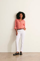 PAULO 11 WHITE 7/8 TROUSERS