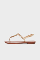 LOUKA GOLD SANDALS
