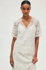 UZELEE BRODERIE ANGLAISE TOP