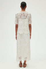 UZELEE BRODERIE ANGLAISE TOP