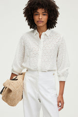 UTICA HEART LACE SHIRT