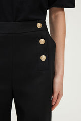 LAVITA BLACK SAILOR TROUSERS