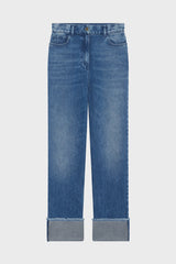 LUMA STRAIGHT TURN-UP JEANS