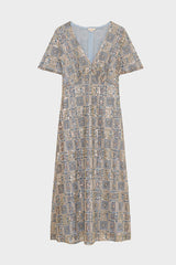 PHARA LONG SEQUINNED FITTED DRESS