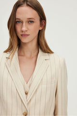 REYNA GOLD TONE STRIPES JACKET