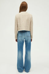 ROZETTA FRINGED TWEED JACKET