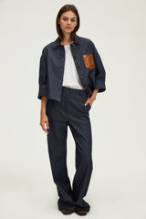 ROSELANE SHIRT LIKE DENIM JACKET