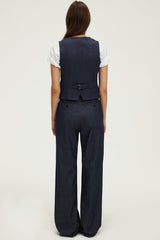 ROCIA DENIM WAISTCOAT