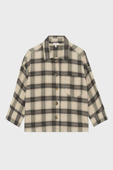 ALMA CHECKED OVERSHIRT