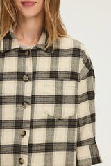 ALMA CHECKED OVERSHIRT
