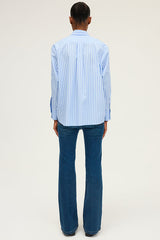 AMBRE STRIPED POPLIN SHIRT