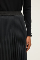 BLUE PLEATED SKIRT