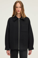 MAELIA DOUBLE FACED WOOL JACKET