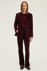 CEREN CORDUROY FLARED TROUSERS