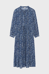 LIAN FOLIAGE PRINT MAXI DRESS