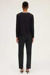 HARRIETTE RHINESTONES LONG-SLEEVE T-SHIRT