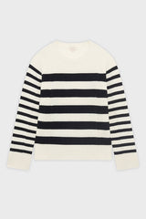 EMERA STRIPED WOOL SWEATER