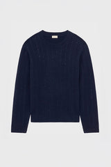 ERYNE RHINESTONES WOOL SWEATER