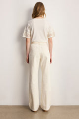 BERTIE HORSEBIT FLARED JEANS