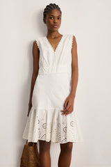 ANNAH ENGLISH EMBROIDERY DRESS