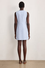 AICHA SLEEVELESS SHORT SEQUIN DRESS