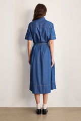 DENIM SHIRT DRESS