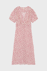 AUDREY WAISTED FLORAL MAXI DRESS