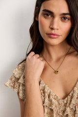 ARLENE ROPE RUFFLES LONG FLORAL DRESS