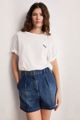 SCREEN PRINTED COTTON TSHIRT