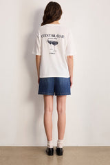 SCREEN PRINTED COTTON TSHIRT