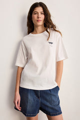 SCREEN PRINTED COTTON TSHIRT