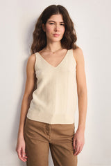 LUNA LUREX COTTON SILK TOP