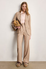 MELINEE LUREX PINSTRIPE SUIT JACKET