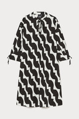 PINA PRINTED COTTON DRESS