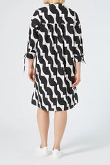 PINA PRINTED COTTON DRESS