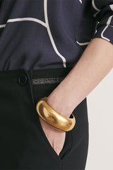 PINORSET ELASTICATED BACK STRAIGHT TROUSERS