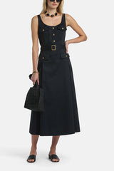 POLTRONA SLEEVELESS MAXI DRESS