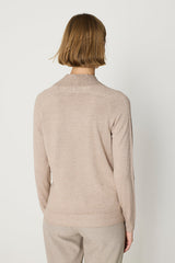 TIE-NECK HOTFIX SWEATER