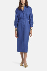 PUNTUALE LINEN MAXI DRESS