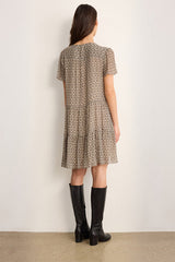 APRIL PRINT MINI DRESS
