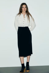 CASSY TWO-TONE FLUID DRESS