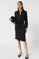 RUZENA POLKA DOT SHIRT DRESS