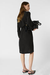 RUZENA POLKA DOT SHIRT DRESS