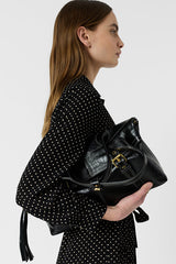 RUZENA POLKA DOT SHIRT DRESS