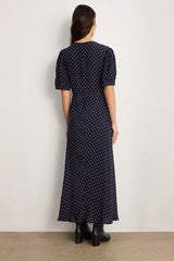 ABYGAIL POLKA DOT MAXI DRESS
